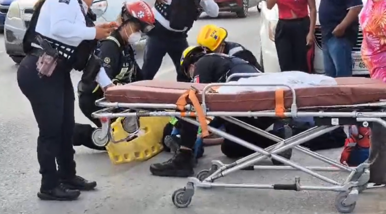Menor de 10 años resulta gravemente lesionado tras ser atropellado en avenida Talamás de Ciudad Juárez