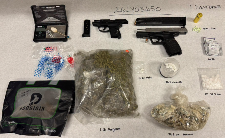 Drogas e incautaciones en Fernley concluyen con dos arrestos tras una falsa alarma de homicidio