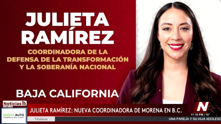 Julieta Ramírez asume coordinación de Morena en Baja California rumbo a 2027