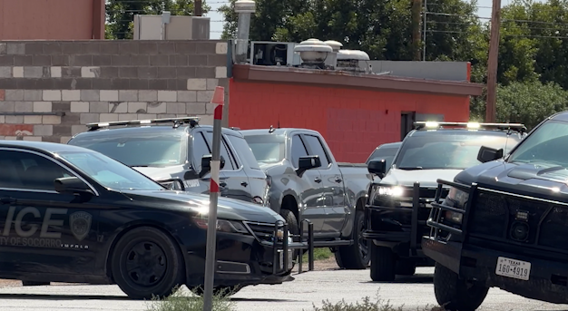 Autoridades responden a incidente con sujeto atrincherado en Socorro