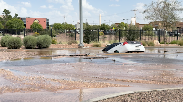 EPWater atiende ruptura de tubería principal de agua de 16 pulgadas en el este de El Paso