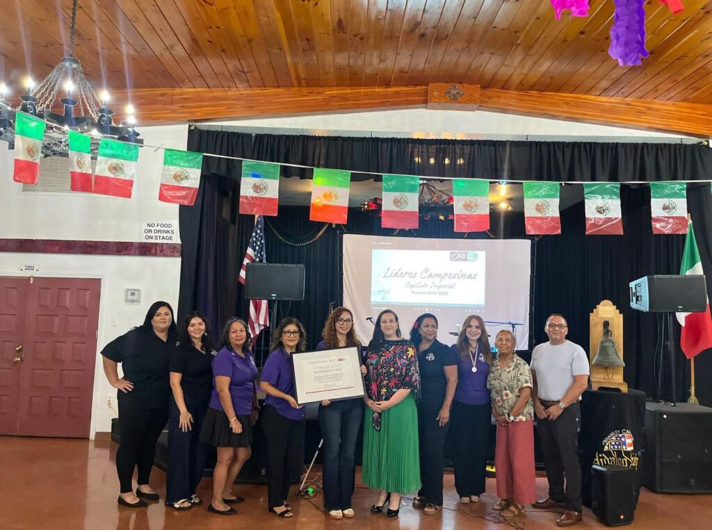 Líderes Campesinas del Valle Imperial recibe el Premio Ohtli 2026
