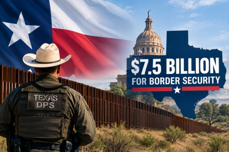 Texas recibirá $7.5 mil millones para seguridad fronteriza