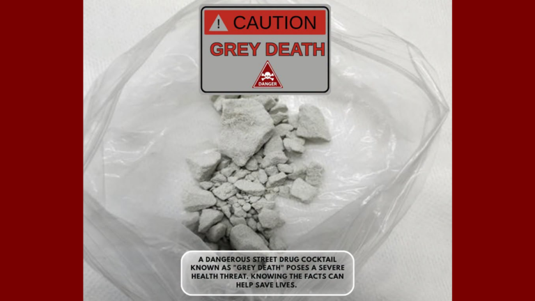DEA y Policía de El Paso advierten sobre los peligros del “Grey Death” o muerte gris