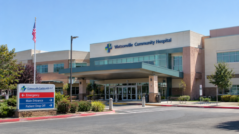 Watsonville Community Hospital evalúa recortes de servicios ante crisis financiera