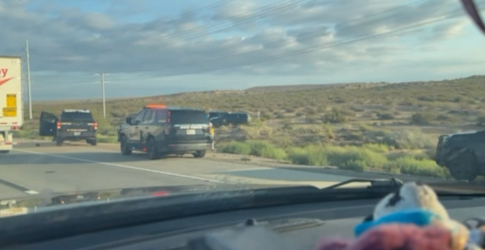 Tres detenidos tras persecución en la I-10 cerca de Fabens; DPS informó que fue por un presunto robo