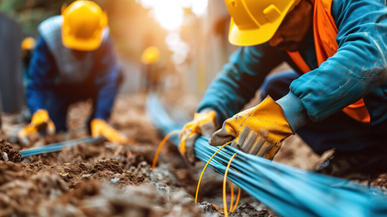 Inician trabajos para instalar nueva red de fibra óptica en El Centro