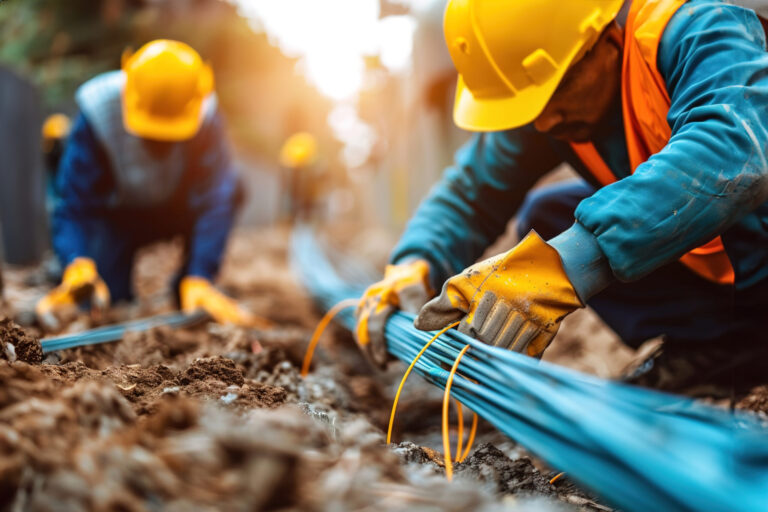 Inician trabajos para instalar nueva red de fibra óptica en El Centro
