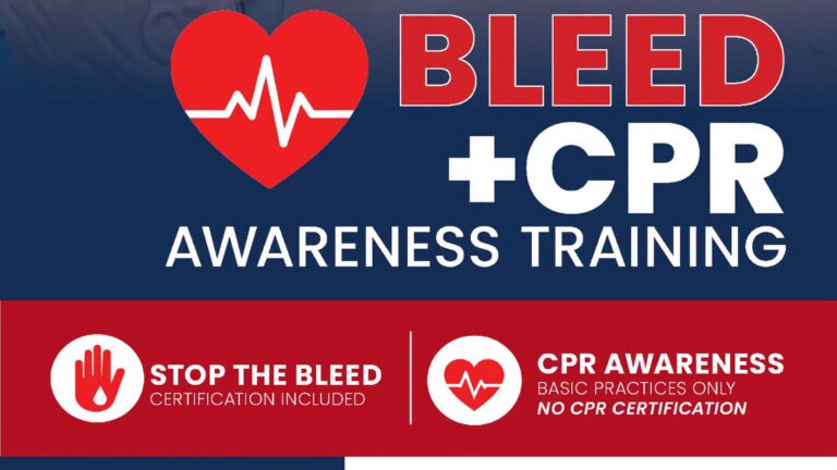 Ofrecen capacitación de Stop the Bleed y RCP en Edinburg