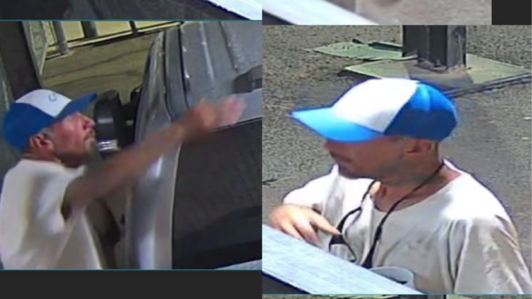 Buscan a hombre con prominente tatuaje en el cuello por robo en un negocio de Midland